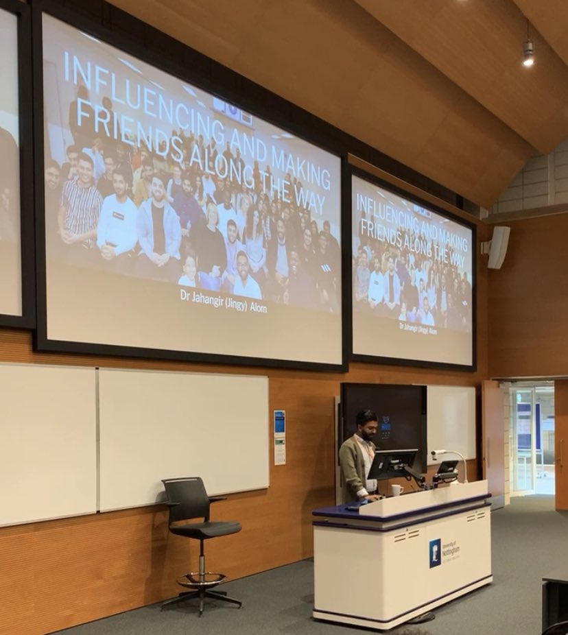 Starting with our first keynote speech by the wonderful Dr Alom @Jingstar #NMSWP24