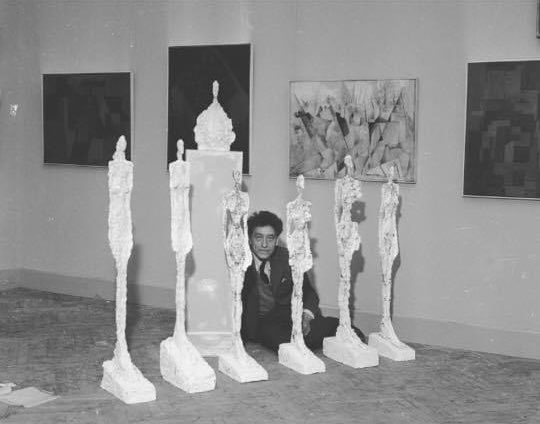 Alberto Giacometti Biennale Venezia 1956 #Biennale #Giacometti