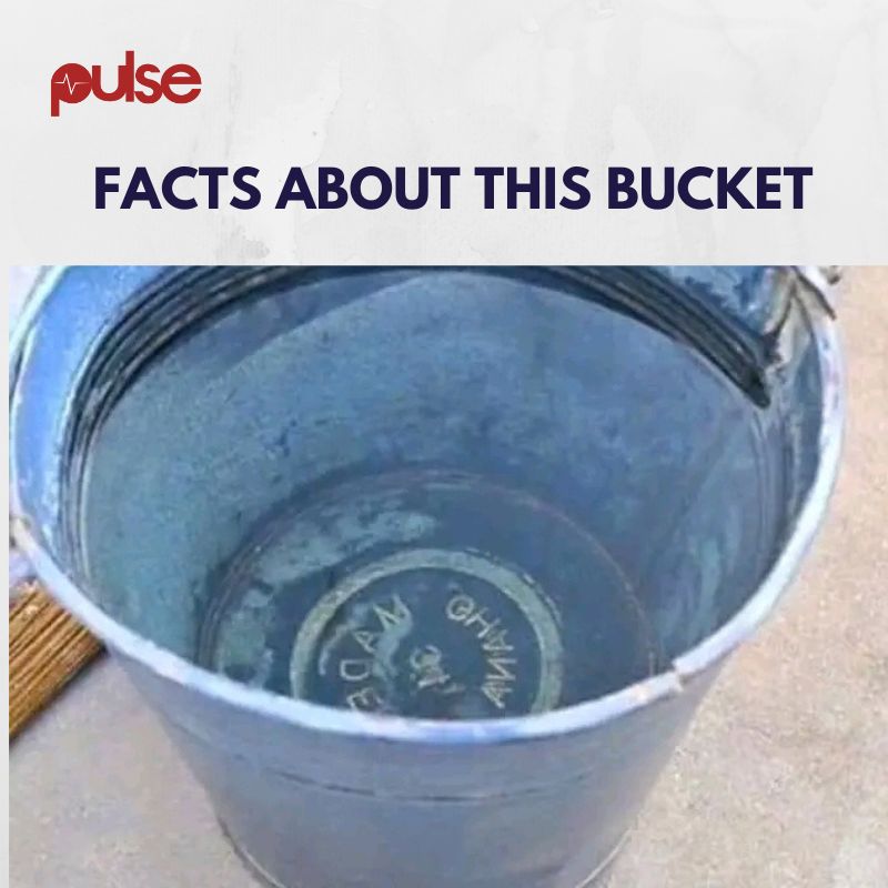 Facts about this bucket proudly made in Ghana😃🔥

#PulseWantsToKnow