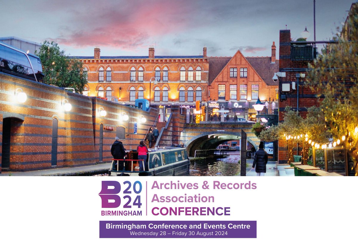 4 ARA Member bursaries are available for our 2024 Conference. These are for individual members, student member, overseas member or anyone registered on the conservation certificate course. Full eligibility details etc can be found here archives.org.uk/news/bursaries…