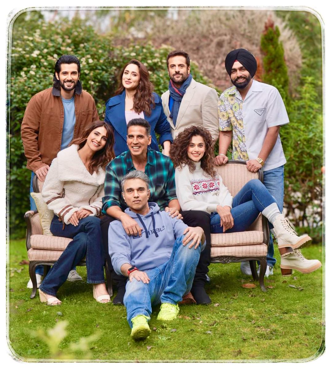 Exclusive 
#KhelKhelMein releasing  on 6th Se
⭐ting  @akshaykumar @taapsee @FardeenFKhan @Vaaniofficial @AmmyVirk #AdityaSeal @ItsMePragya #BhushanKumar #KrishanKumar @VipulDShahOpti @ashwinvarde @bahlrajesh #ShashikantSinha #AjayRai #MudassarAziz #ShivChanana @neerajkalyan_24…