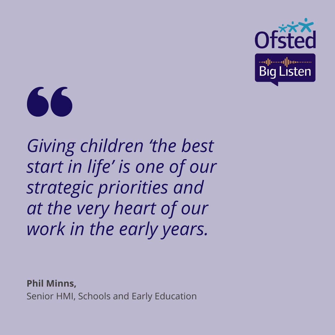 Today Phil Minns, SHMI for Schools and Early Education, is with Southampton City Council's Early Years and Childcare team discussing EY #BigListen ow.ly/y5s550RkVwB
