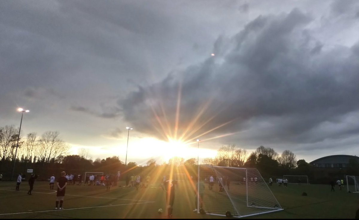 Final @GMACFL_ fixtures of the season last night played under a Salford sunset.