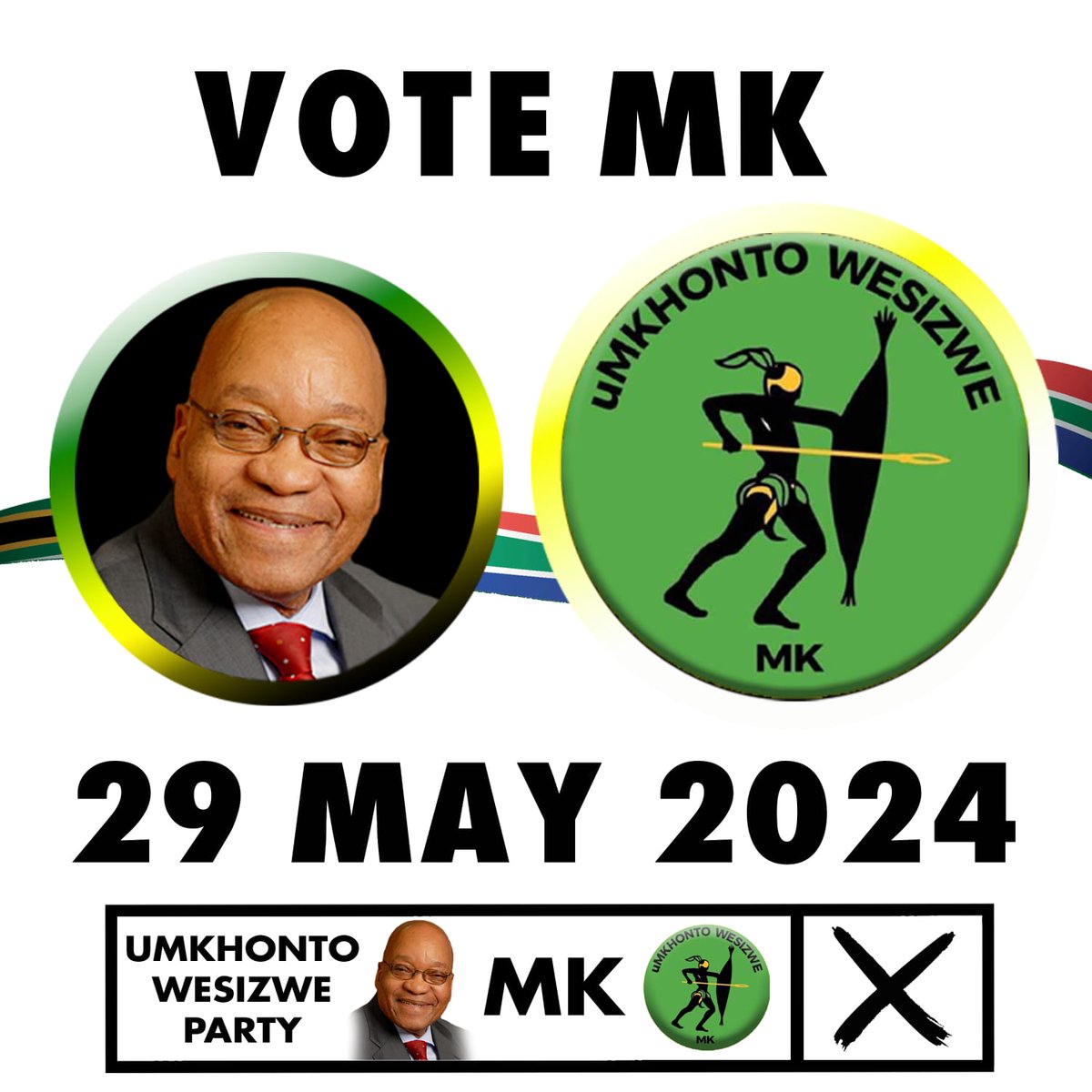 @dr_zsaul1 Thank you for promoting MK Party under the great leadership of President Zuma.  We are indeed going to vote for MK Party in great numbers. #VoteMK2024