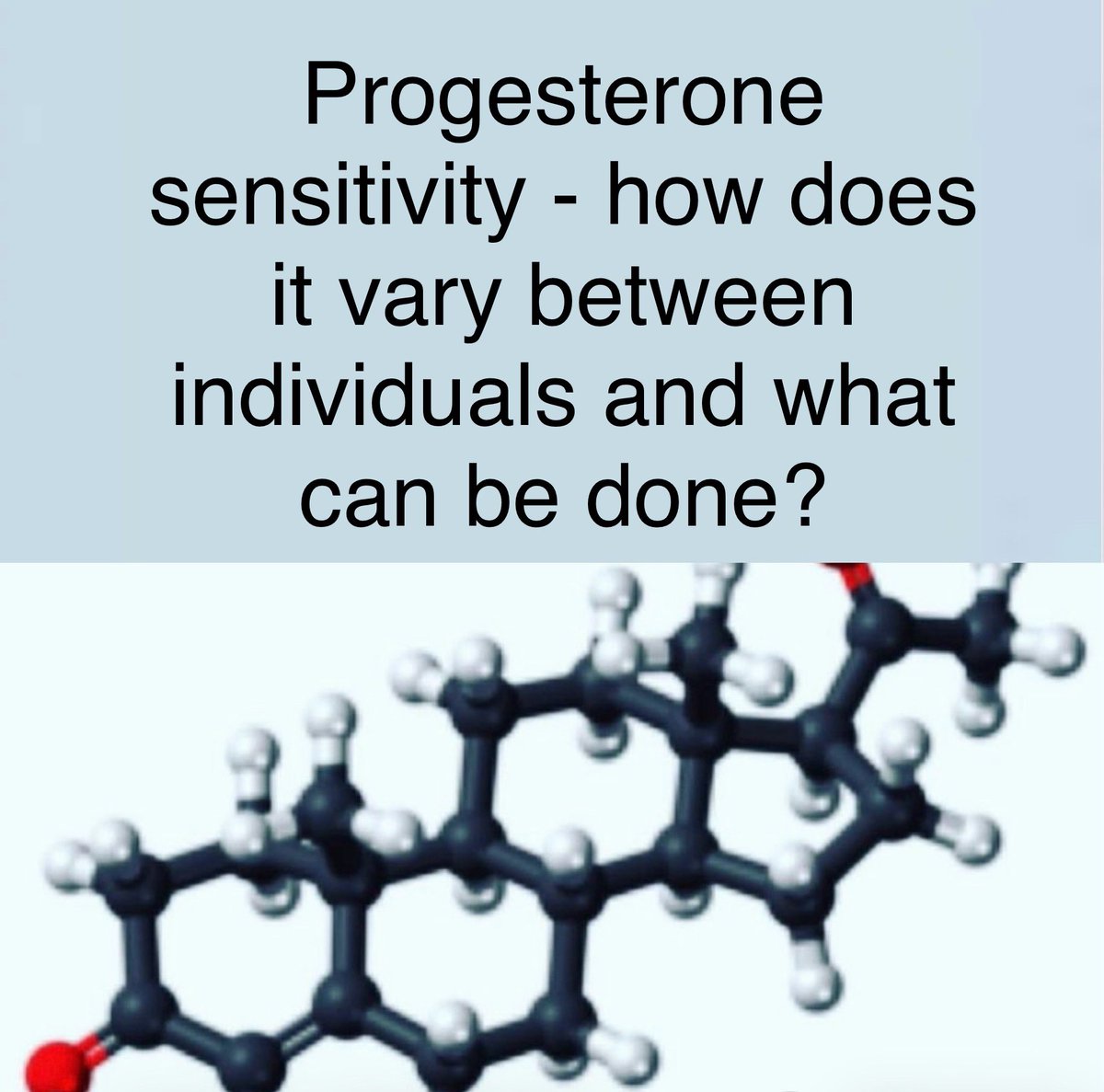 With a rise in HRT prescriptions, sensitivity to progesterone has become a common clinical consideration when choosing type of HRT. Recent guidance has suggested increasing progesterone dose to match the increase in oestrogen doses to avoid bleeding on HRT/endometrial pathology