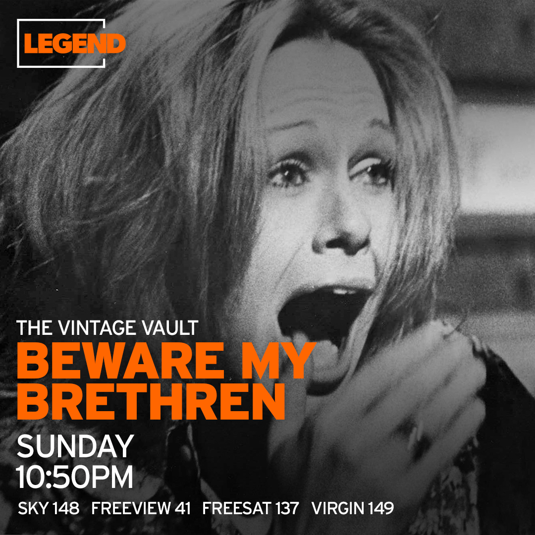 Another double from The Vintage Vault tonight starting at 9pm where Cushing and Lee face off one last time in @hammerfilms' The Satanic Rites of Dracula, and at 10:50pm a sinister cult is exposed in Beware My Brethren.
@FreeviewTV 41 @freesat_tv 137 @skytv 148, @virginmedia 14.