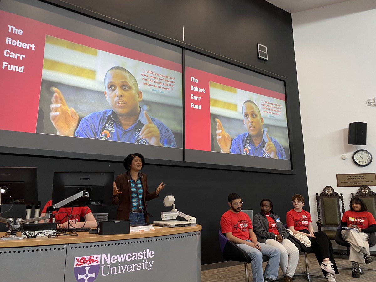 Opening @WeAreSfGH Conference in Newcastle alongside @Youth_StopAIDS campaigners, @ChiOnwurah MP speaks to the importance of young people’s leadership in global health & the role of science & innovation in achieving equitable health outcomes. Support for @UNITAID is key to this.