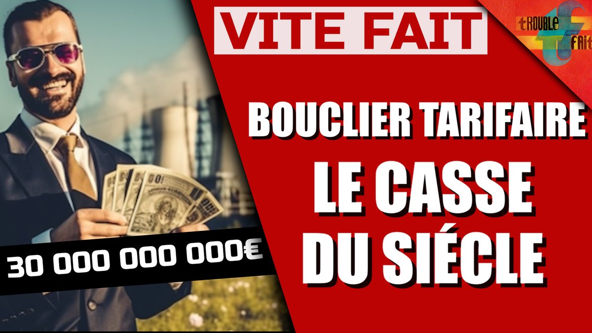 Non content de voler l’électricité d’EDF pour nous la revendre avec une marge indue, les fournisseurs alternatifs ont trouvés le moyen de piocher dans les caisses de l’État pour financer des hausses de prix considérables. 1/3 👇👇👇👇👇 youtu.be/O8wL1sdSfxw?si…