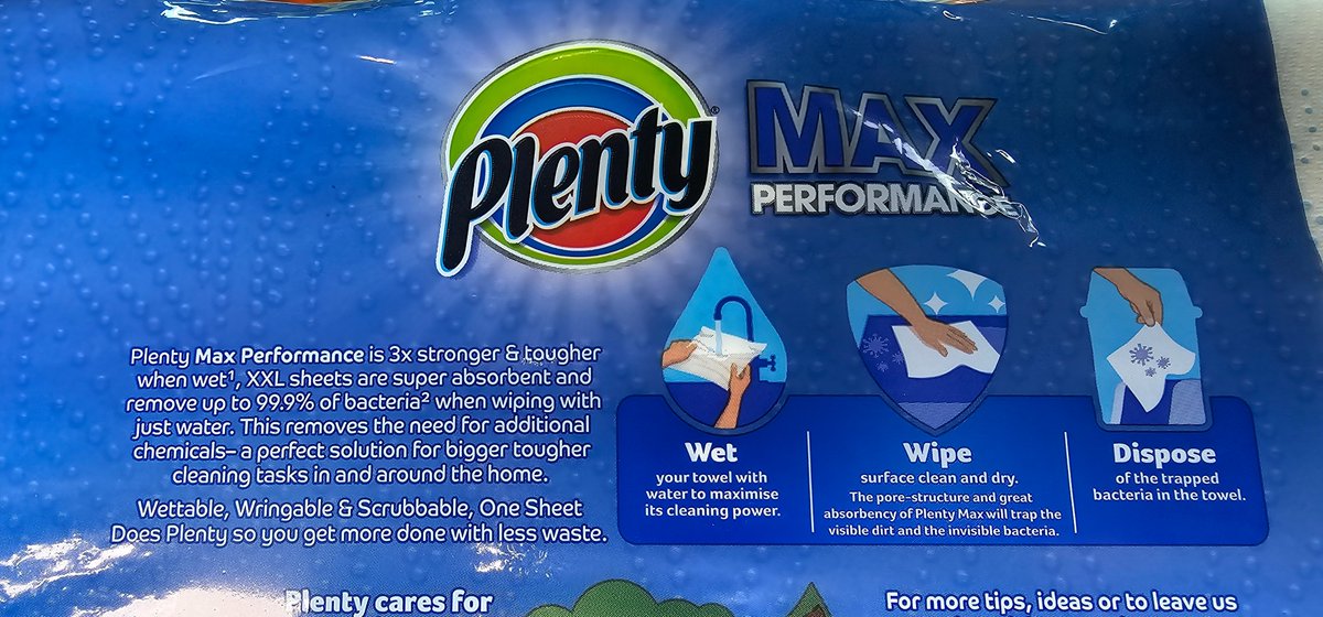 nicillemhoire's tweet photo. Wow! Now that's a claim to make...
If they don't get the scientific nomenclature right though, what else is wrong?
#Plenty #JuanSheet #Bacteria #KitchenRoll https://t.co/Fsx6PsxmVq