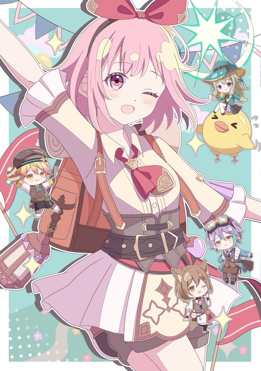 神代類 ,草薙寧々 ,鳳えむ 「キラピピ☆キラピカ #prsk_FA 」|HARUの