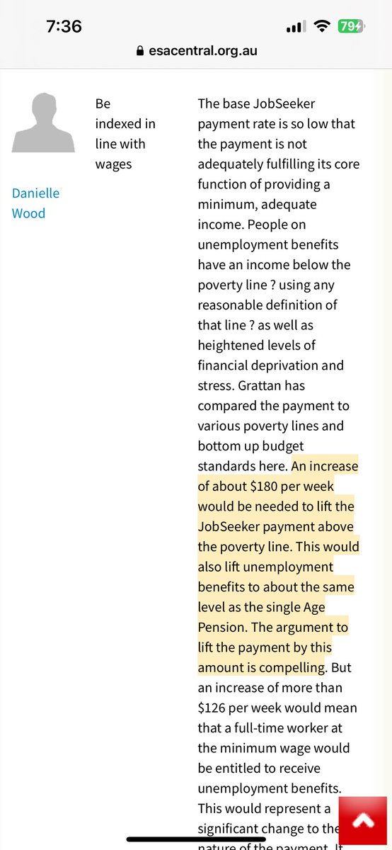 @JessicaPerthWA They’re scared of increasing JobSeeker to the point it is needed to raise to - the same as a single Pensioner, because it will affect the rate of the minimum wage and entitle someone on that to some payment of Social Security. This is why workers now live in tents! #RaiseTheRate