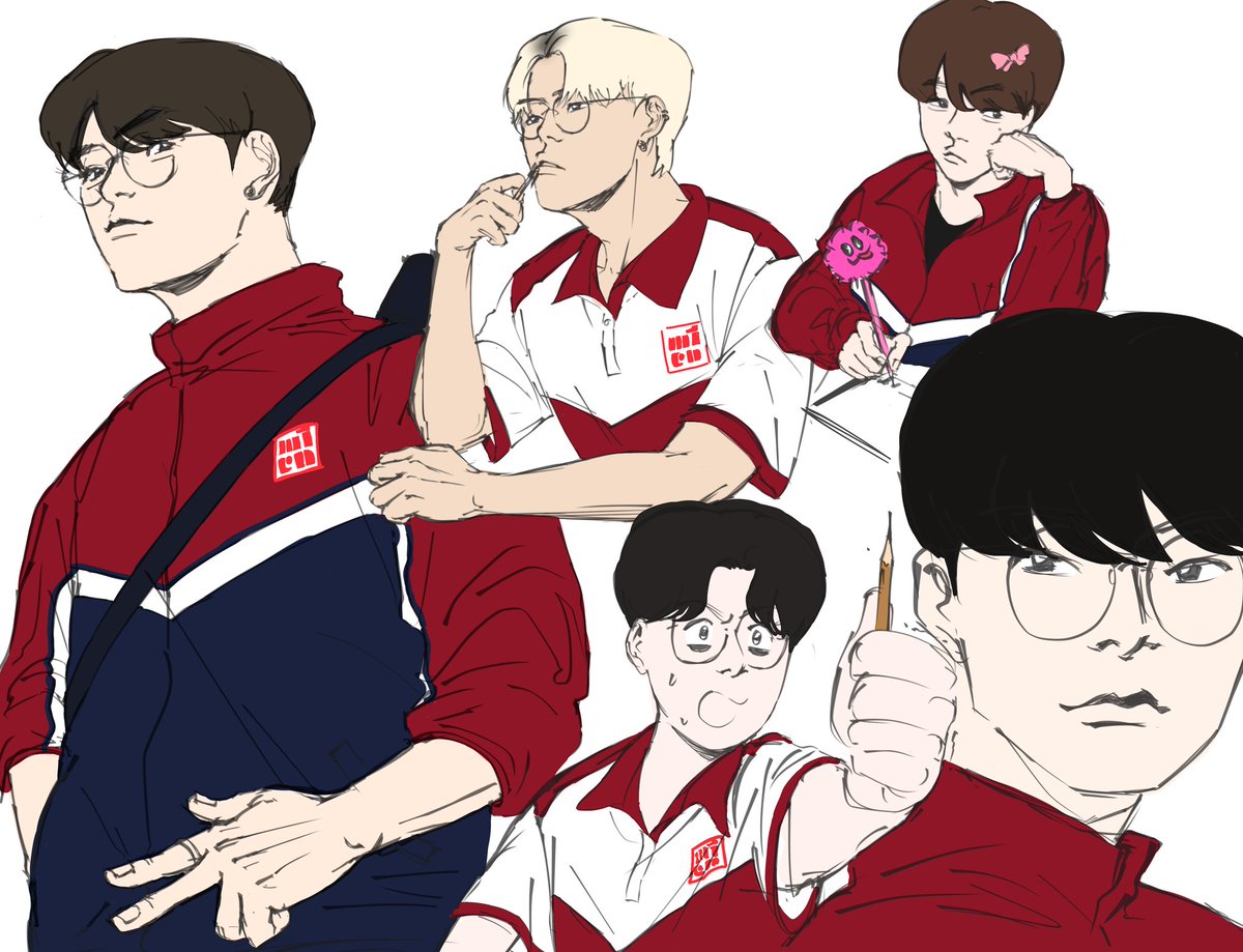 draw your bias in your uniform 🫶
#t1