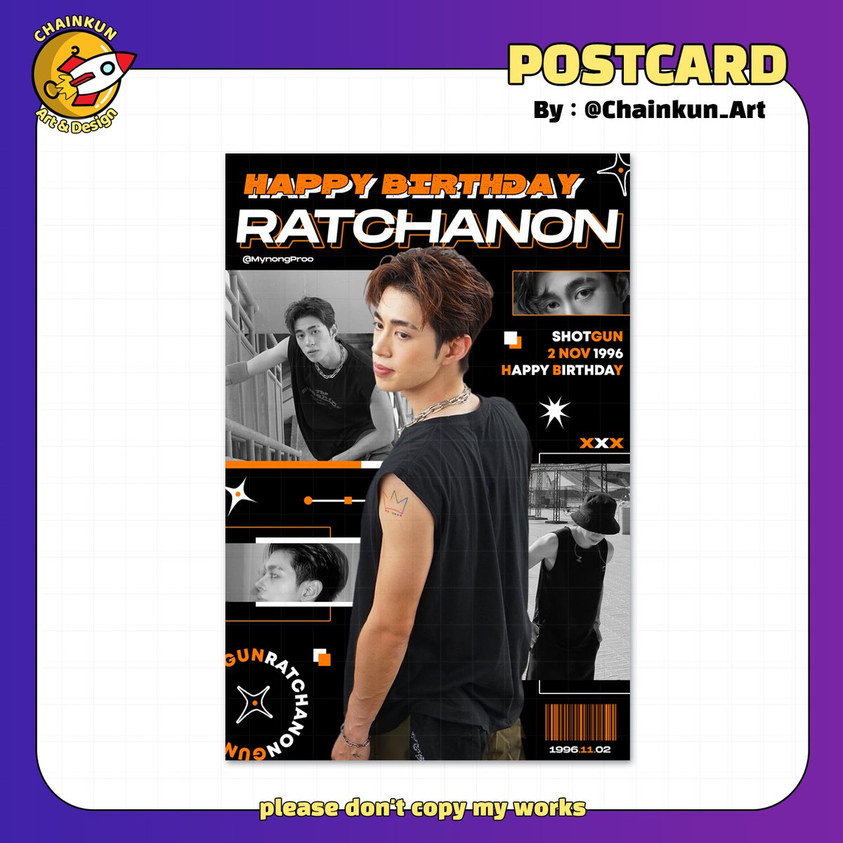 [#chainkunออกแบบ] รับออกแบบ postcard 🧡✨
ออกแบบ giveaway ของแจก โปสการ์ด โฟโต้การ์ด โฟโต้บู้ท ตั๋ว
#PROXIEth #ProxieGun #PROXIEth #ตลาดนัดproxie #tpop
#รับออกแบบของแจก #รับออกแบบgiveaway #ออกแบบ #โปสการ์ด