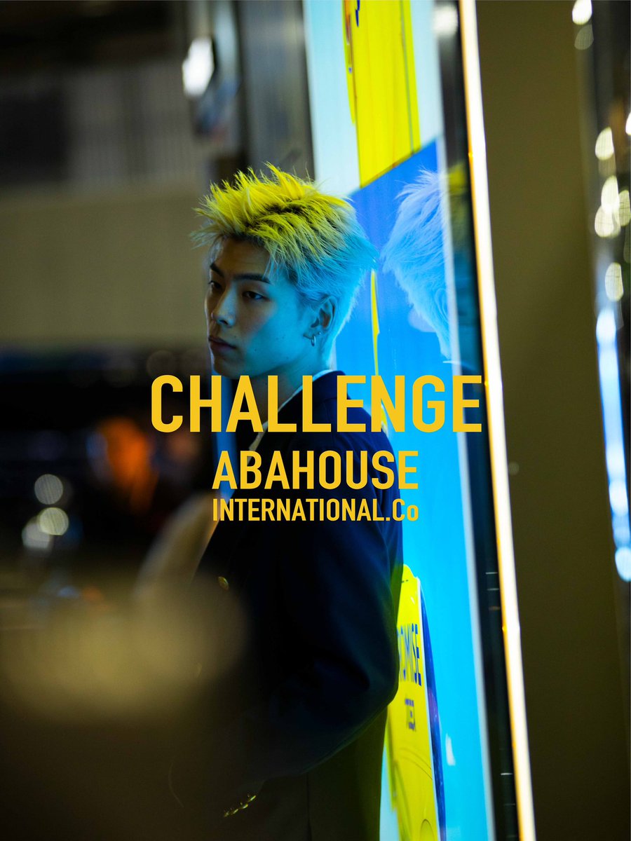 Creative direction/shot for ABAHOUSE 40th anniversary #challengeabahouse Production @ccp_tokyo Executive Producer Yuichiro Mizukami Producer Reona Saito #abahouseinternational #ABAHOUSE