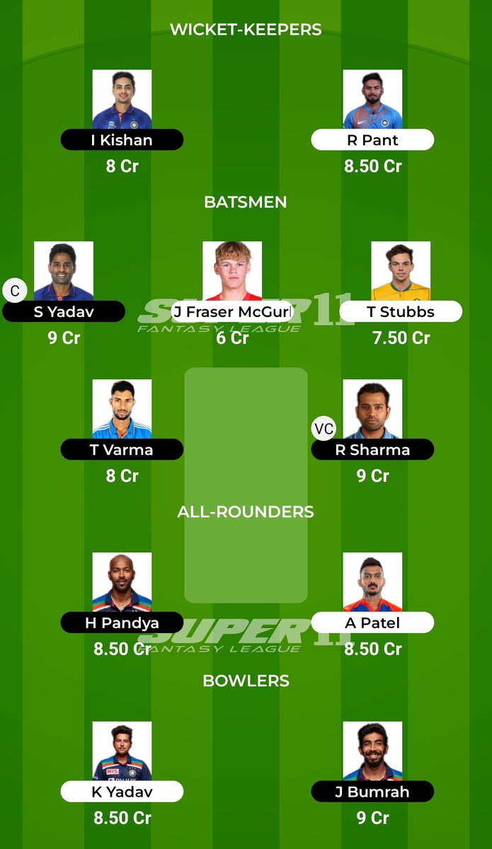 TATA IPL 2024 
Make Your Team On Super11 
Fantasy Cricket 🏏 

#DCvsMI #IPL2024 #FantasyCricket #Super11 #P2E