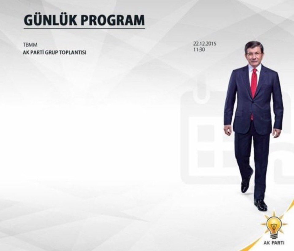 bugün benim plan program