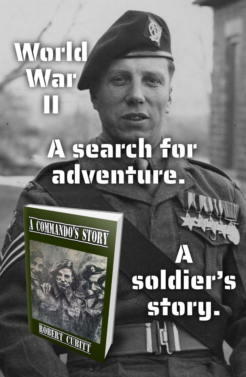 World War II. A search for adventure. A soldier’s story. Would joining the commandos result in serious injury or even death? Book of the Day mybook.to/vlRdzHK#Kindle #paperback #WW2 #biography #action