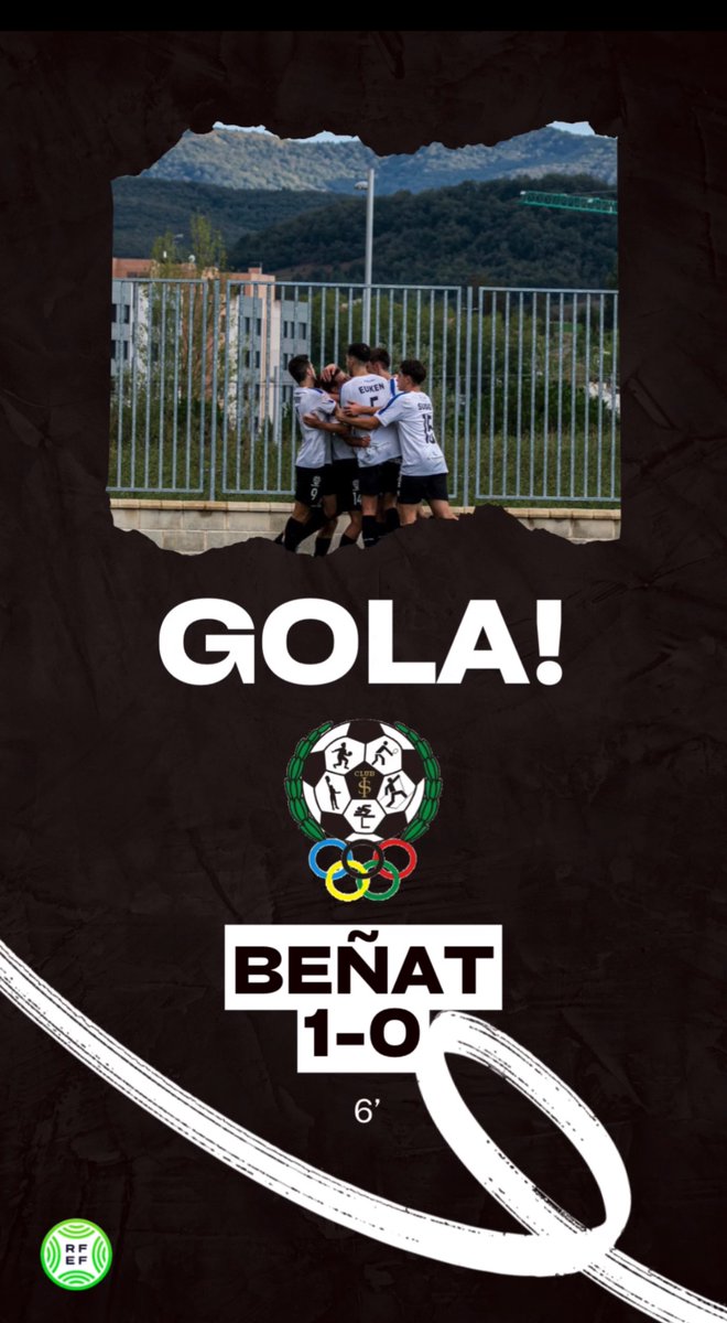 Gol gol de Beñat para adelantarnos @cdsani 1️⃣-0️⃣ @CDVitoria1945 #gogorsani