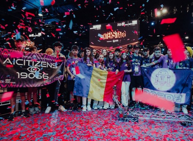 Romania wins Robotics World Championship, 'First Tech Challenge', in Houston, USA The winner team, AICitizen, is from Focșani, Romania. 🇷🇴