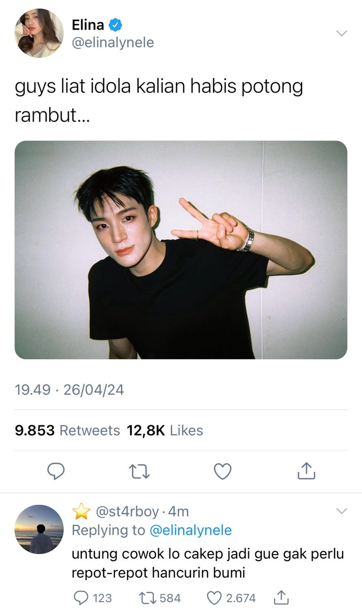 handsome bf

Jeno few tweets au
by bbuniessa