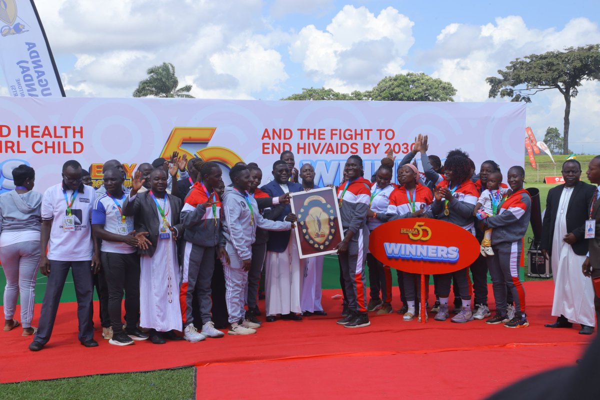 #GMASports. Nnyonyi Nyange becomes the Bika By'Abaganda Netball Champion at the 50th Edition of the tournament.

Congratulations ba Nnatamegwa 🏆🩵

#BikaCompetitions2024