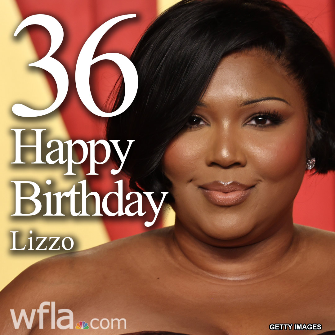 HAPPY BIRTHDAY, LIZZO! The Grammy-winning singer is turning 36 today! bit.ly/4391VXz