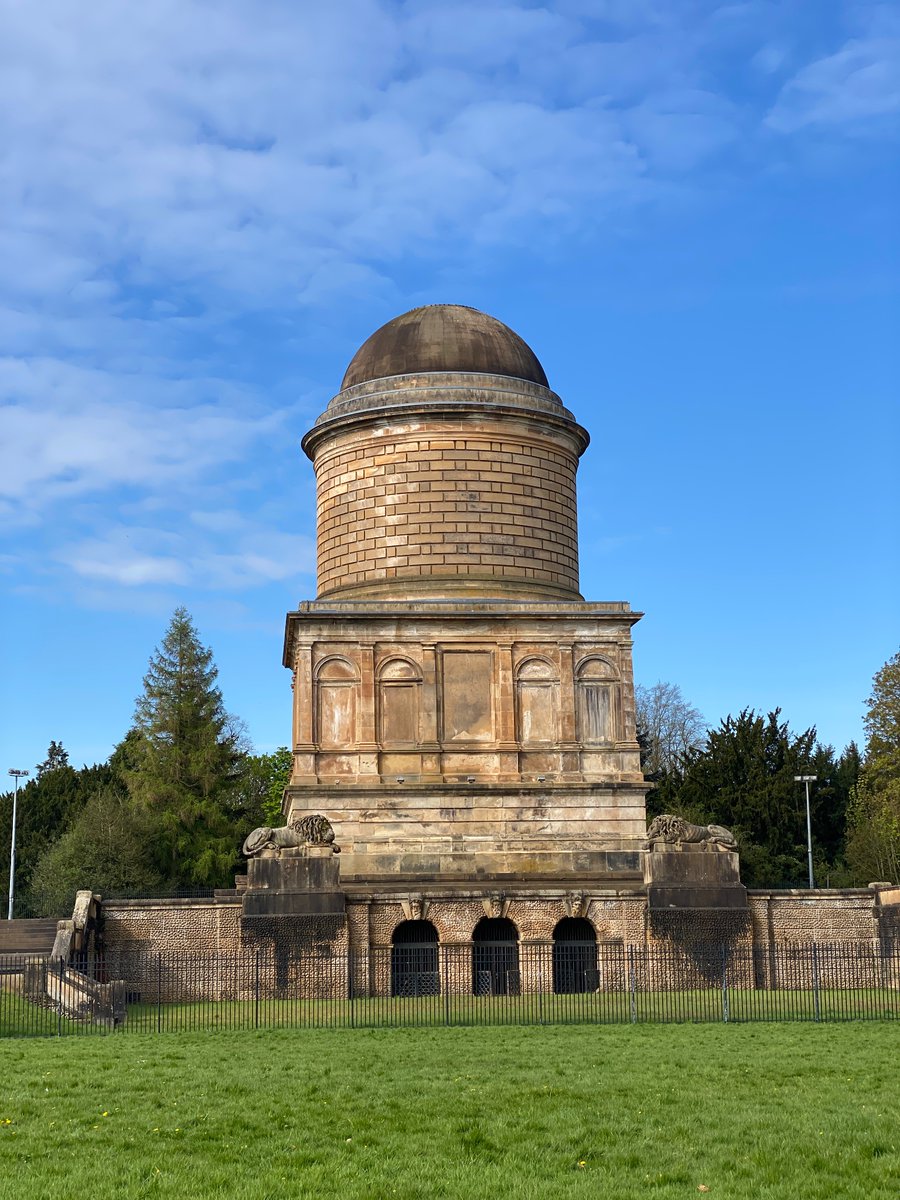 TIL that the 10th Duke of Hamilton is buried in a sarcophagus that he thought belonged to an Egyptian prince; however, the sarcophagus was in fact designed for a woman, and the Duke's legs had to be broken in order to fit. Here is his mausoleum.