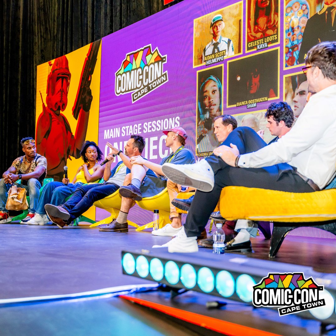 The one-piece live adaptation session was 🔥 Who is your favourite cast member? #ComicConCapeTown