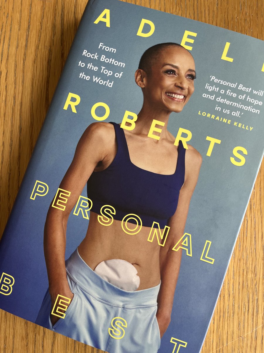 Such an inspiring read - perfect for running my marathon tomorrow! ⁦@AdeleRoberts⁩