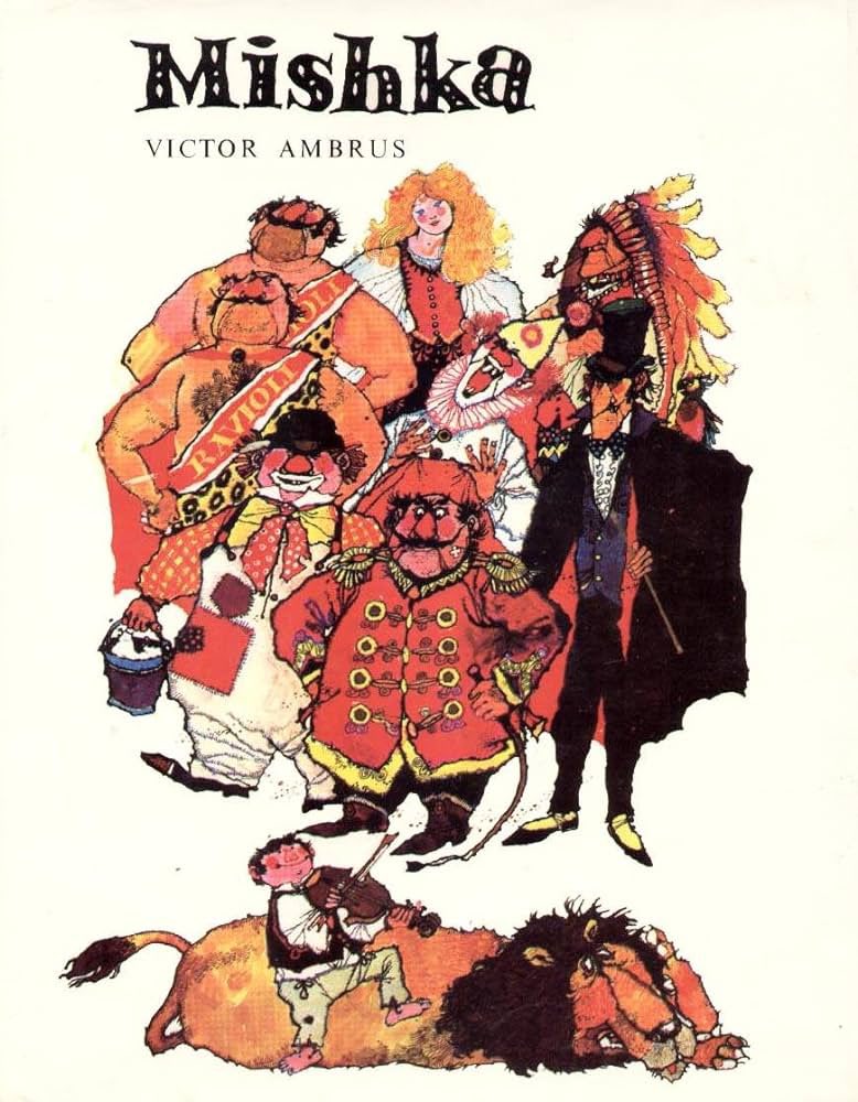 56 days until the #YotoCarnegies24 awards. Today’s illustration medal book I’m highlighting is the 1975 winner. Mishka, illustrated by Victor Ambrus @CarnegieMedals @CILIPinfo