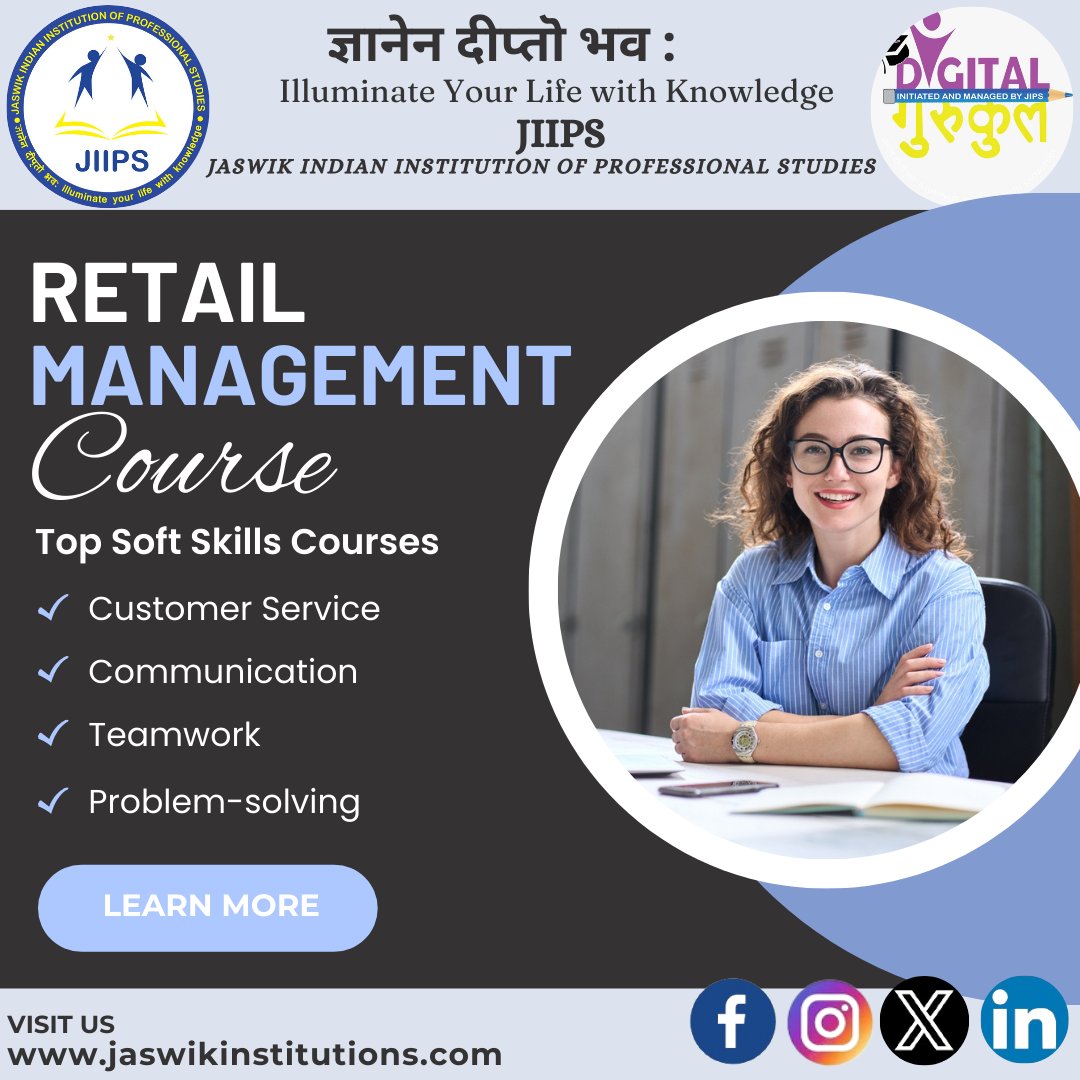 Master Retail Management: Elevate Your Business Skills! #DigitalGurukul #RetailManagement #BusinessSkills #CareerGrowth #ManagementCourse