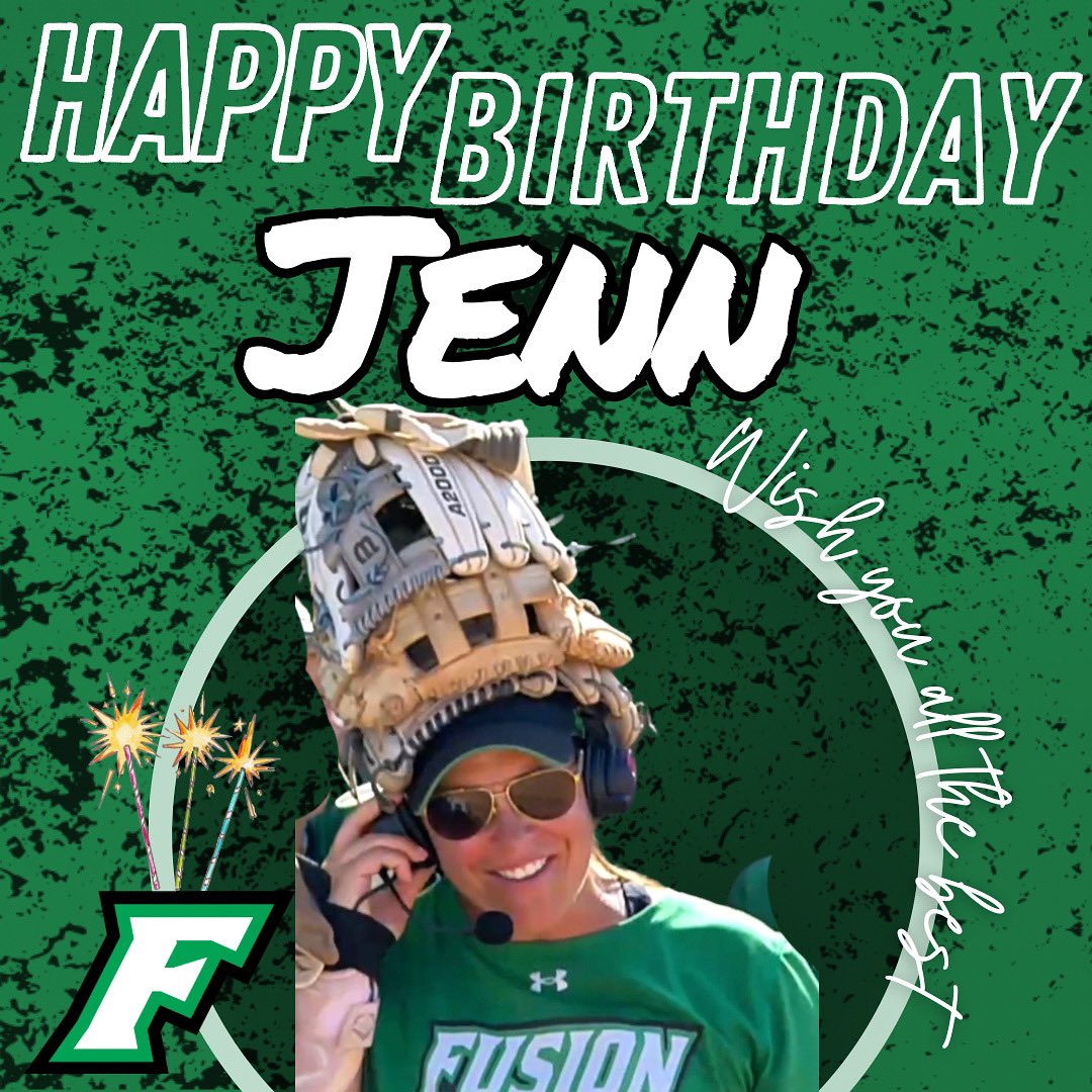 The coolest kind of birthday hat 🥳 Happy Birthday to our 16U National Coach + Developmental Director, Coach Jenn Hunt! Thank you for all you do for our #girlsingreen! 🎈🎉