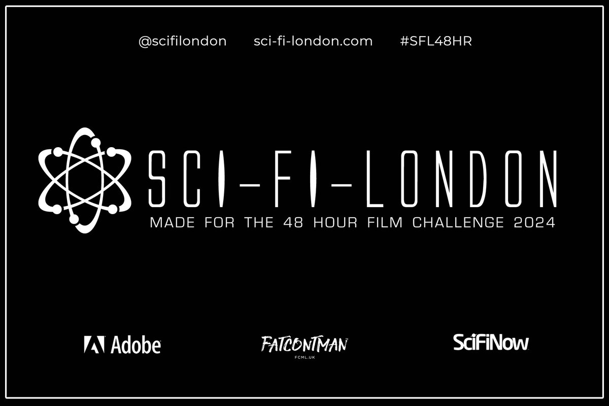 Break a leg 48hr filmmakers! Remember 2 important things: 1. You must include the Title Card at the start (it's on the website) 2. Set your uploaded film to 'allow downloads' - we need a local copy. 48hour.sci-fi-london.com #sfl48hr @fatcontman @SciFiNow @AdobeUK