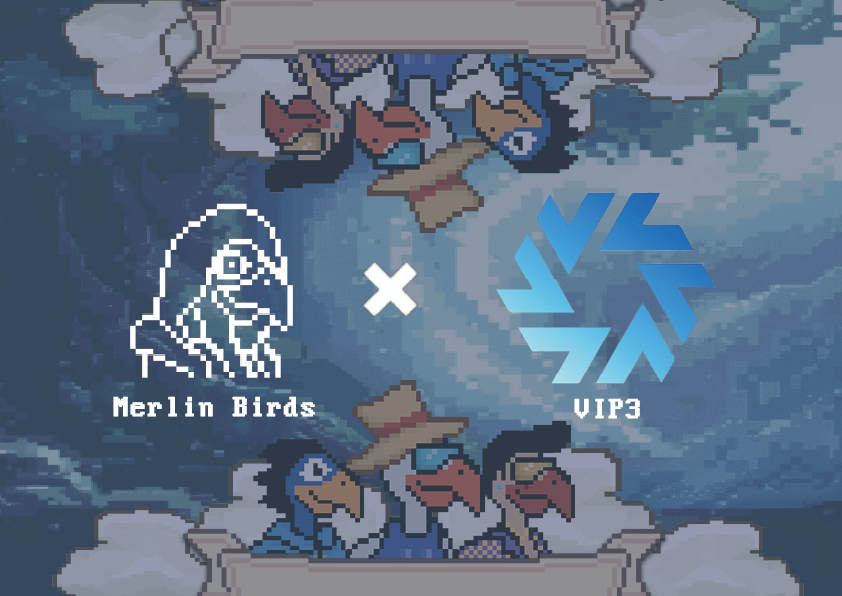 Merlinbirds123's tweet photo. 🌟 Special Event Alert! #MerlinBird and #VIP3 are thrilled to launch an exclusive whitelist giveaway! 🎉

🎁 Prizes:
- 20 winners will snag a spot on the MerlinBird WL! 🐦
- 10 winners will score a VIP3 Gold Pass WL! 🌟

👇 How to enter:
1️⃣ Follow @Merlinbirds123 and @web3vip
2️⃣ Retweet this post
3️⃣ Tag 3 friends in the comments

Be part of this unique opportunity. Winners will be unveiled soon! Stay tuned and good luck! 🍀

#CryptoGiveaway #BlockchainCommunity #WhitelistEvent #NFTdrop #CryptoWhitelist