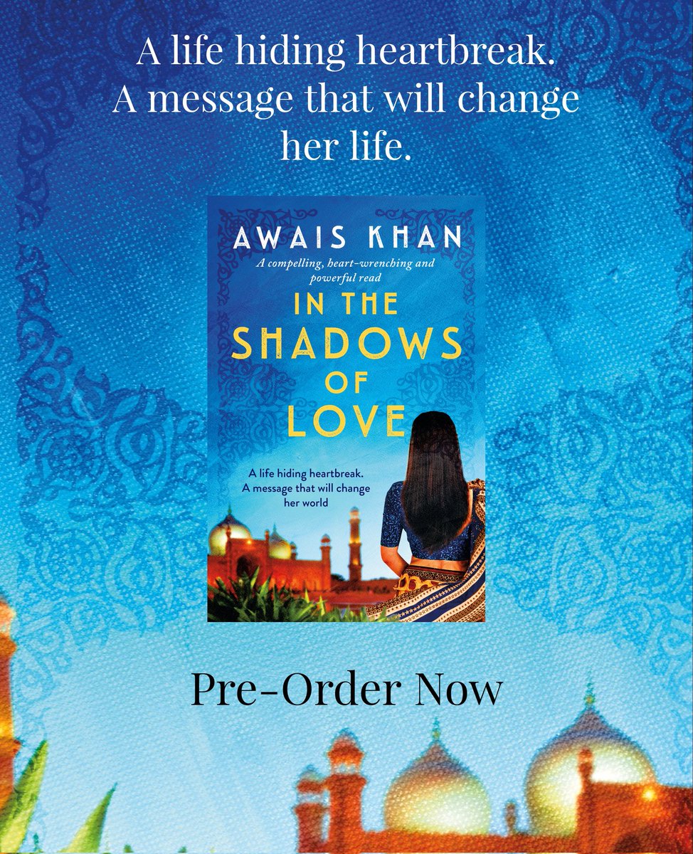 The sequel to my national bestselling novel IN THE COMPANY OF STRANGERS is out in October this year. Pre-orders mean everything, so if you're interested in returning to Mona's Lahore of whispering elites and secretive glamour, please order: amazon.co.uk/Shadows-Love-c…
