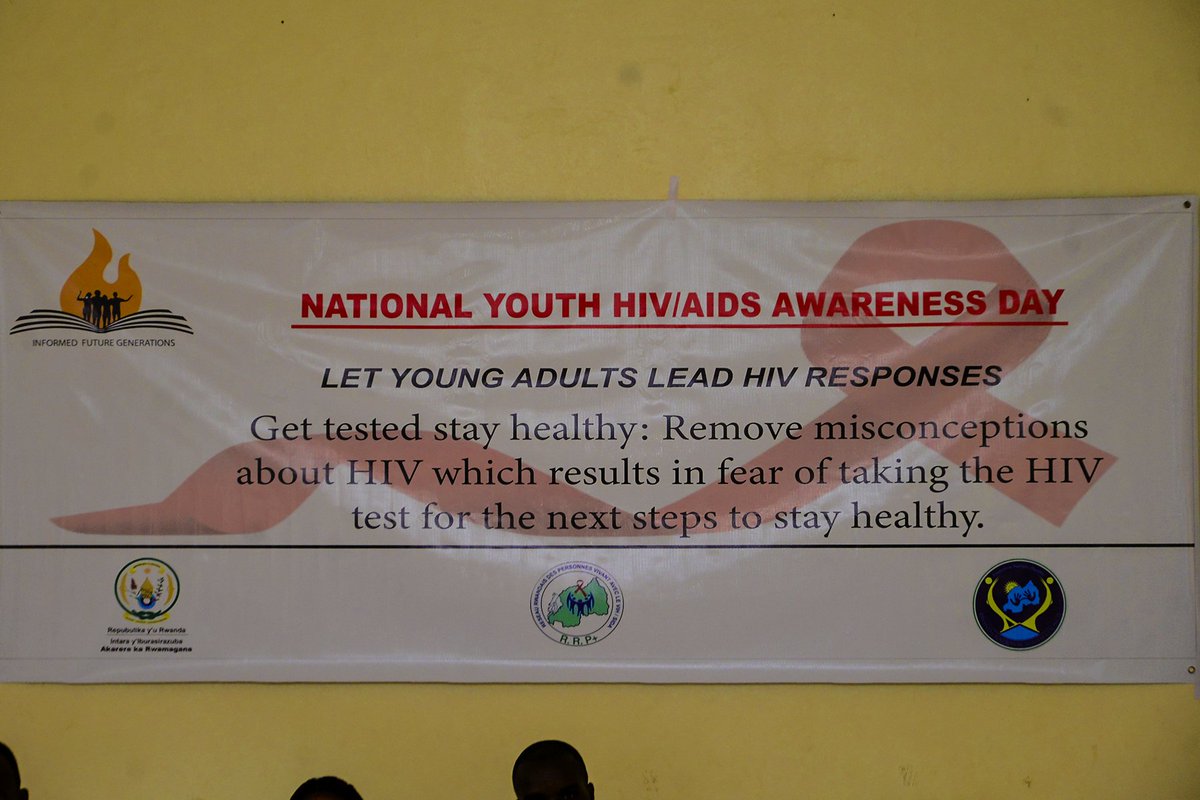 Remove misconceptions about #HIV which results in fear of taking its test for the next steps to stay healthy which final contributes to continuous increase of new HIV infections among young adults. 
#GetTestedStayHealthy
#LetYoungAdultsLead 
#FightHIVStigma 
@jnabdallah @Imbuto
