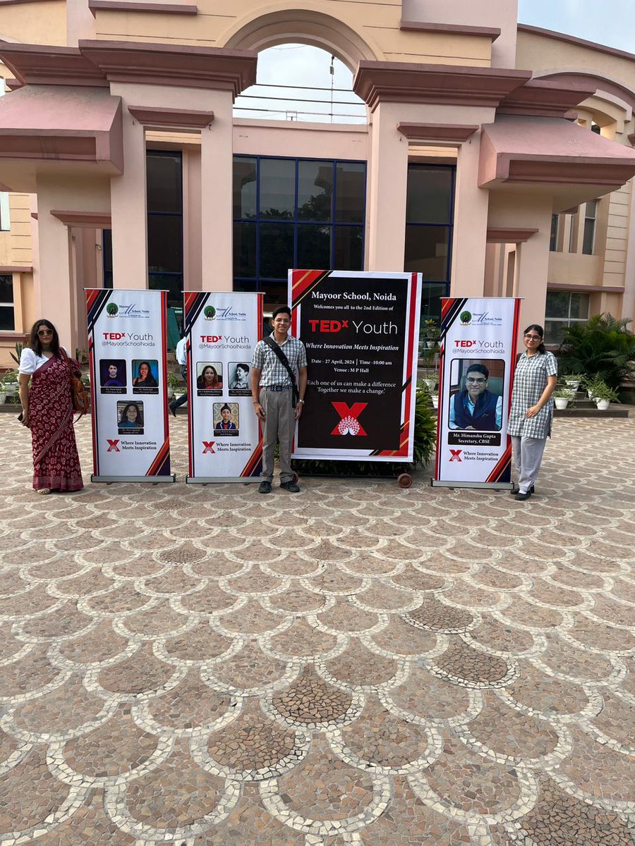 #AhlconIntl attended #TEDxYouthMayoorSchoolNoida An event filled with ideas worth spreading. An event with inspiration, captivating speakers & performers, thought-provoking narratives & meaningful connections @ashokkp @y_sanjay @pntduggal @kandhari_ekta @Mayoorsch