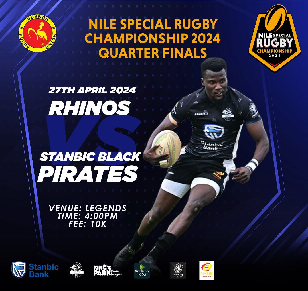 Another day to be ' STRONG', like a Pirate & Pearl! Today, all roads lead to LEGENDS, where @piratesrugbyUG & @BlackPearlsRFC have amazing matches at 4PM & 2M respectively. Who is the best option to tag along with, to a game? 1. Bae 2. Bestie #NileSpecialRugby #NextRadioUG