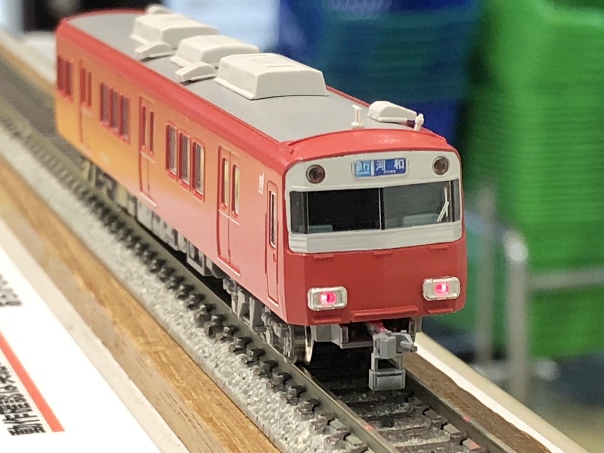 リアル化加工品　名鉄6500系標識灯2灯6504f 4両動力付き リアル化加工品 名鉄6500系標識灯2灯6504f 4両動力付き 鉄道模型