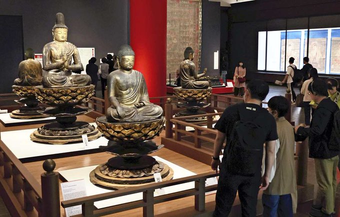 A nighttime tour of the special exhibition, “Kukai: The Worlds of Mandalas and the Transcultural Origins of Esoteric Buddhism,” will be offered at the Nara National Museum in #Nara from 5 p.m. on May 20 for foreign residents in #Japan.
#Travel

japannews.yomiuri.co.jp/features/japan…