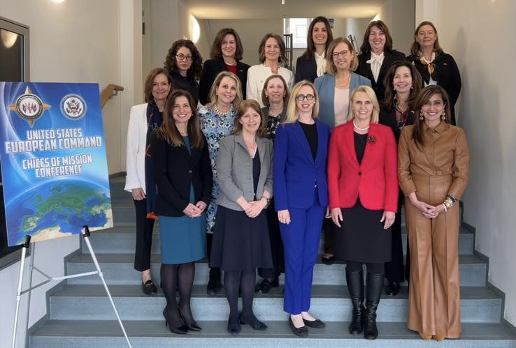 Absolutely delighted to connect with other women ambassadors at @US_EUCOM’s Chief of Mission conference. Representation matters in diplomacy, fostering a more inclusive and effective global approach. Together, we stand stronger and more resilient.