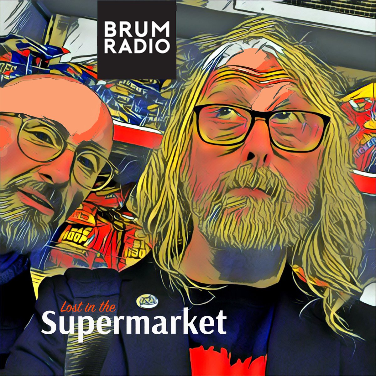 LIVE NOW >> Lost In The Supermarket @badgemanandwolf Mark Badgeman & The Wolf, playing hits & misses from the alternative 80s & underground 90s. Listen Sundays at 9pm (UK Time) at brumradio.com #InBrumWeTrust #Birmingham