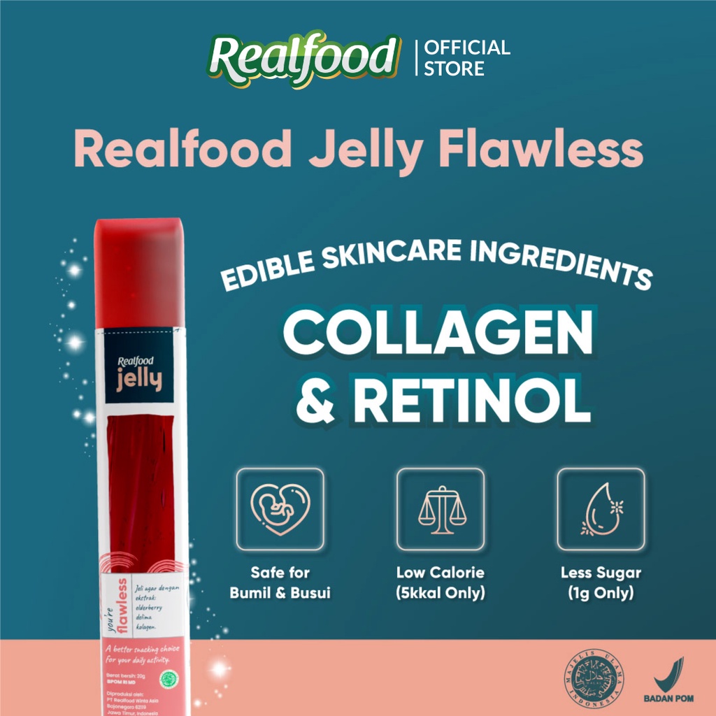 • Realfood Jelly Mix 24 pcs Beauty Snack - Cemilan Skincare •

💵 : shpee.click/12uvikic
💵 : shpee.click/12uv89u7