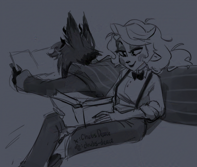 I craved some casual fluff today

#charlastor #radiobelle