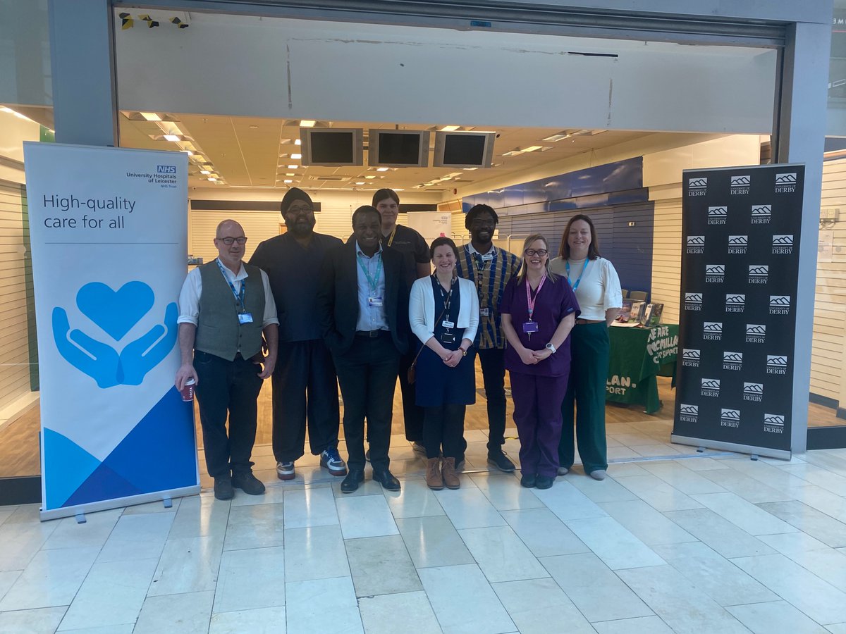 dejolaleye's tweet photo. A Head and Neck Cancer Awareness and Screening Event is holding today. It’s a fabulous collaboration between @Leic_hospital @uniofleicester @UHDBTrust @DerbyUni  🥳👏👏

Venue: Highcross shopping mall (SU9) - Ground floor by the lifts 

Free oral examinations 

10-4pm

Join us! https://t.co/2VN0t1nXSn