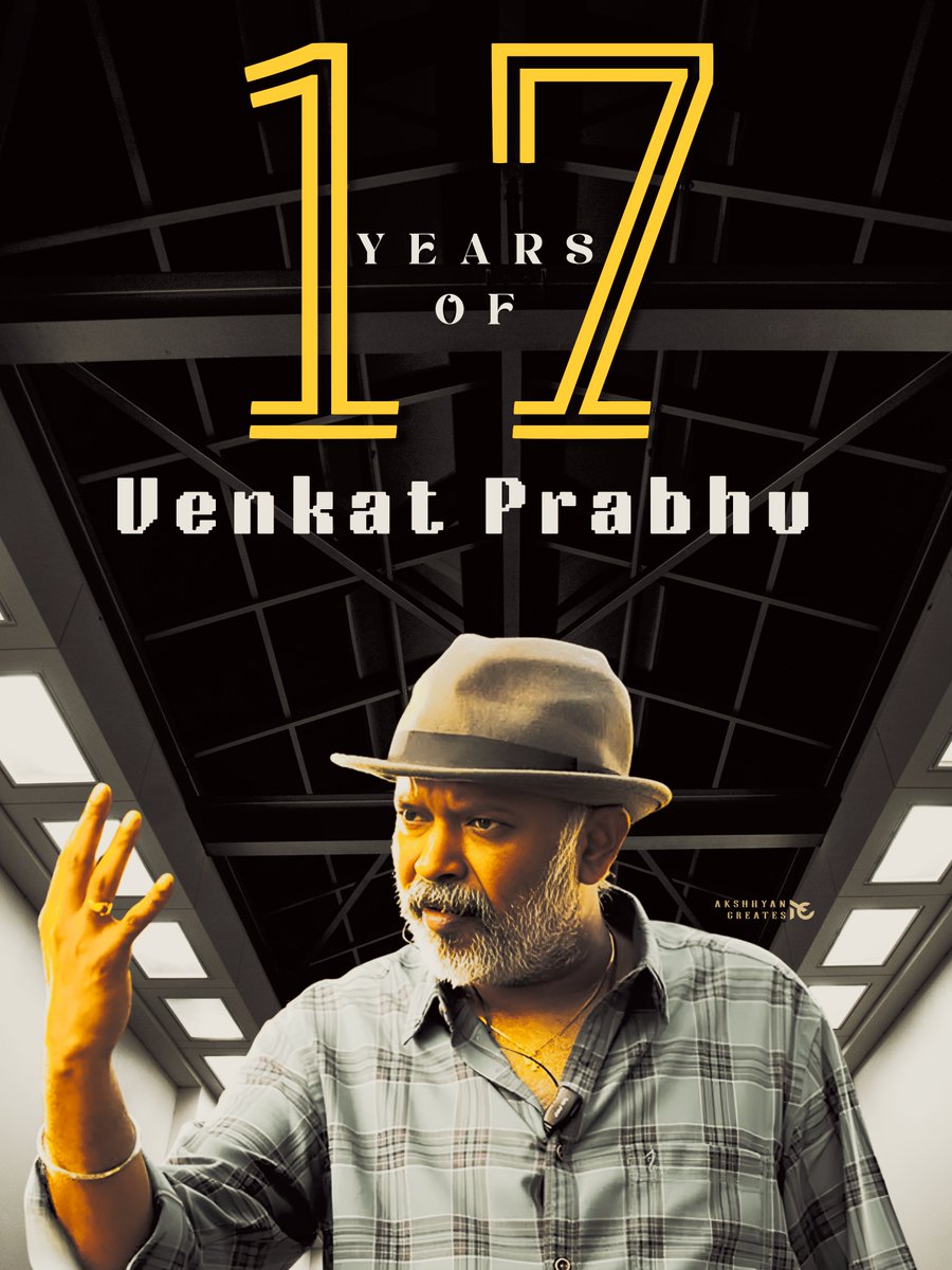 Congratulations @vp_offl na🤍

#17YearsOfVP #17YearsOfChennai28 #TheGreatestOfAllTime