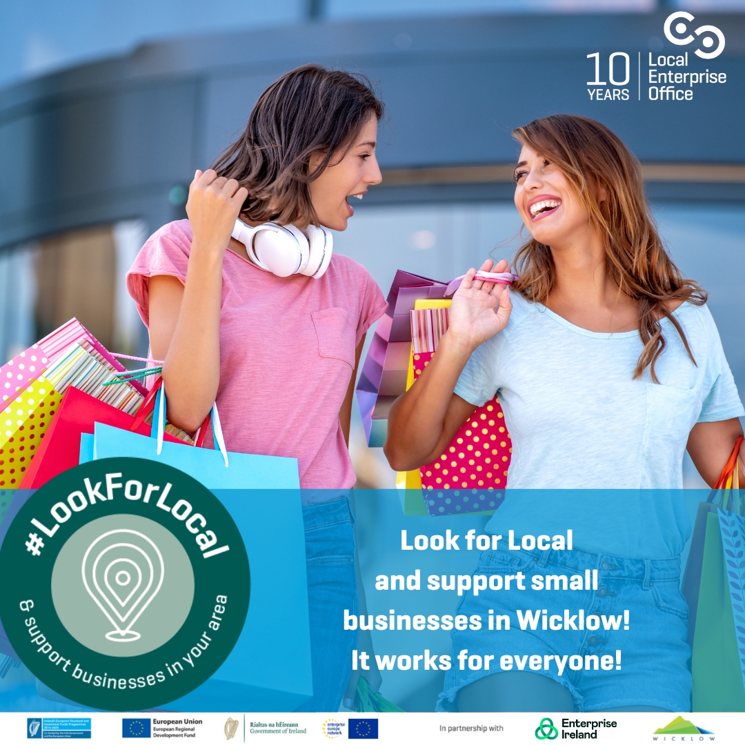 It makes sense to think Local and Look for Local when you are shopping! Support your local Wicklow Small Businesses! It works for everyone! 

#lookforlocal #shopwicklow #itworksforeveryone