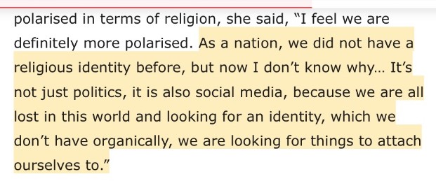 Urduwood is Dirty Picture for a reason!🤦 Censor Board member VIdya Balan declares Bharat DID NOT have a religious identity before 2014!! Blames Social media for it. She is true given track record of her industry: - In Dirty Picture, she did a scene comparing Devi Bhakti in