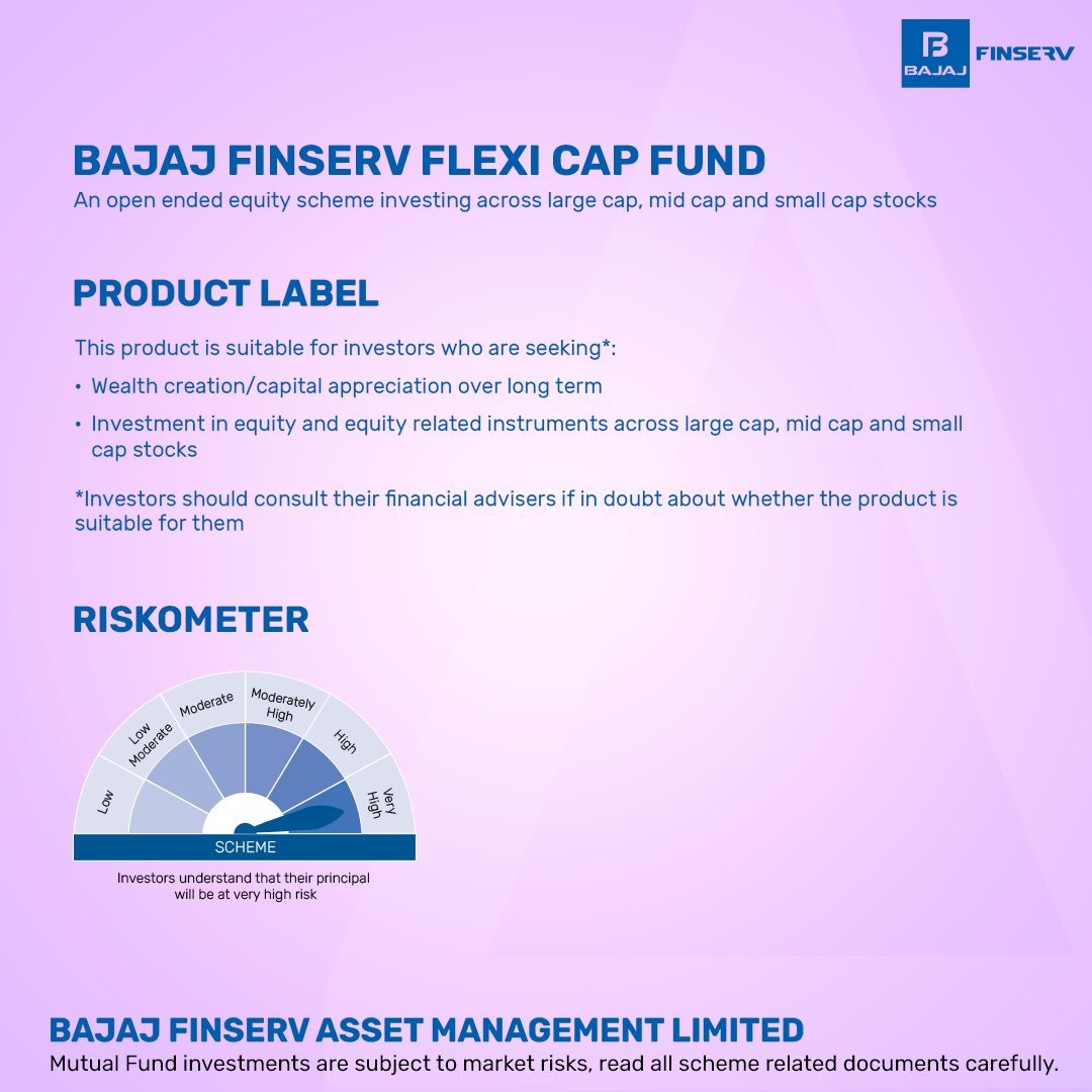 Why invest in Bajaj Finserv Flexi Cap Fund? 

Because it is based on a first-of-its-kind MEGATRENDS strategy that makes it a great future-ready investment. 

Click here to invest now: bajajamc.com/mutual-fund/eq…

#BajajFinservFlexiCapFund #Megatrends #Investing #MegatrendsStrategy