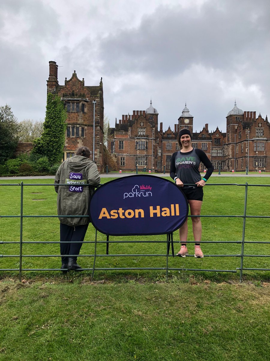 Great run & volunteers. If you’re looking for a challenge Aston Hall is definitely one to try out! Had some great conversations today positive feedback! No males should be in any female category @parkrunUK! Please consider giving us the same fairness & respect you give the men!